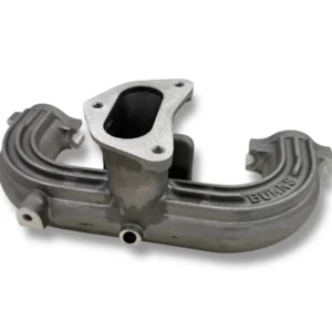 Burns Single Carb Downdraft Intake Manifold W/Heat Plate