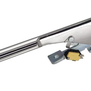 Polished SS Gennie "Lo-Line" Floor Mount Hand Brake
