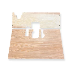 Wood Floor Kit with Cut-Outs for Old Yankee Model A to Flathead