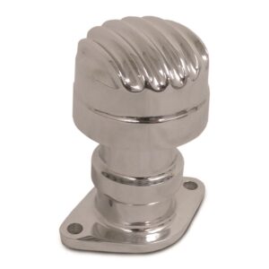 Polished OTB Finned Flathead Breather