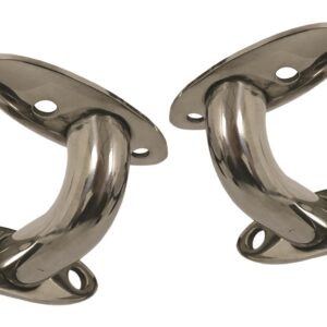 Universal Hot Rod 37 Ford Tail Light Stands Polished