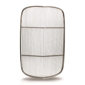 1932 Ford Grille Shell Insert Polished Stainless Without Crank Hole