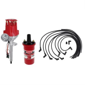 MSD 1949-53 Flathead Ford Distributor, Ignition Coil & Wire Set