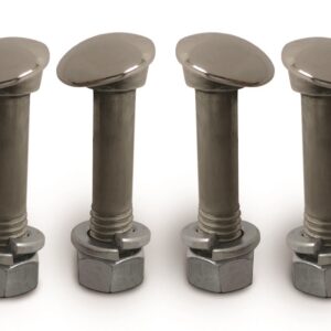 1932 Ford Headlight Bar Bolt Kit Polished
