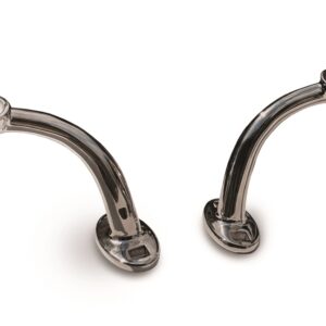 Hi-Boy Headlight Stands Polished Stainless Steel - 9/16"