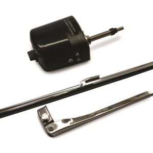 Hot Rod Wiper Motor Kit With Built In Switch Black