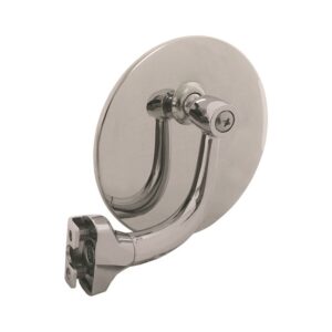 Clamp on 3" Peep Mirror Chrome