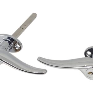 1933-34 Ford Closed Car & 32 3 Window Outside Door Handle Set (Locking)